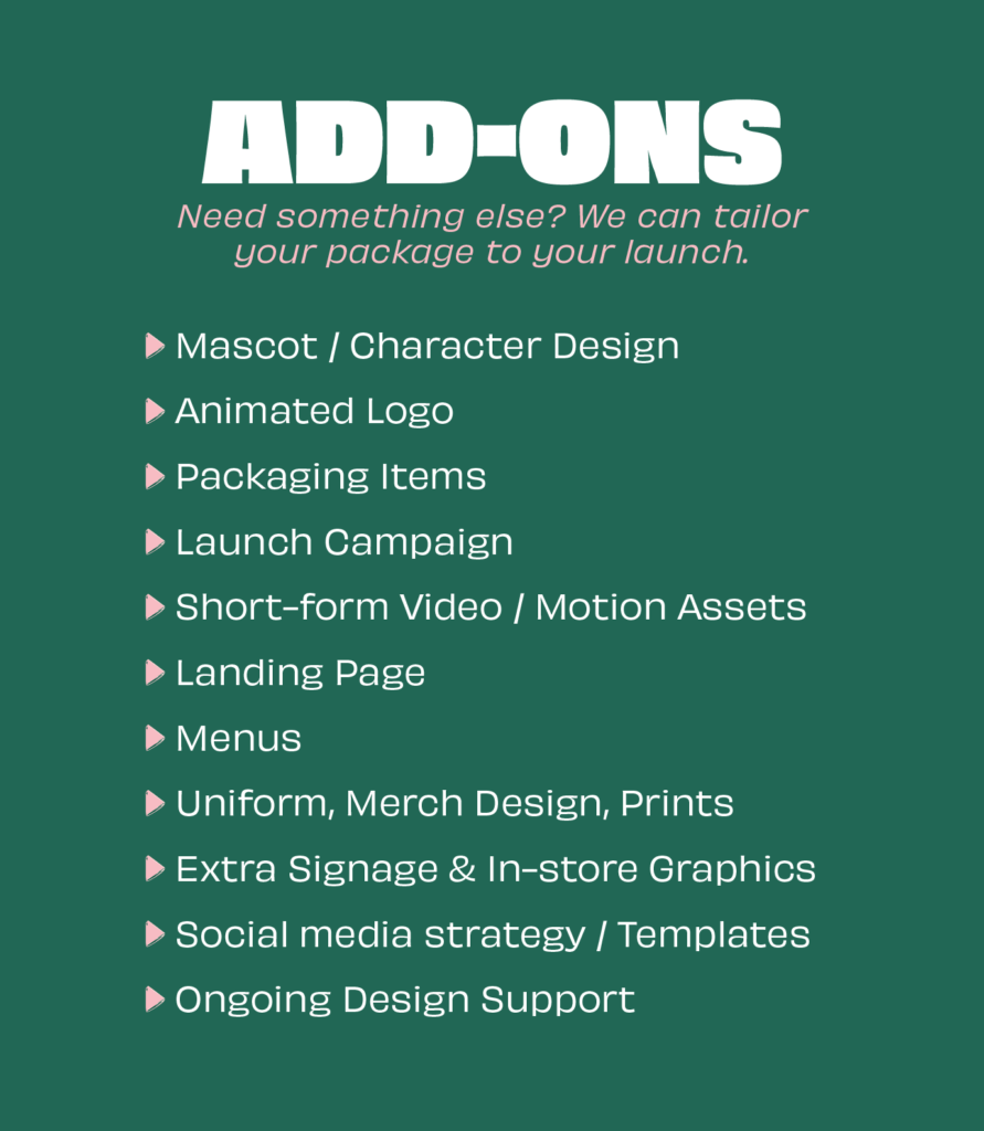 add ons